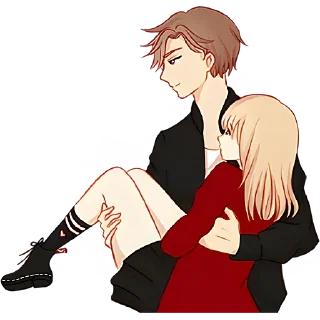 😎 emoji Love is in the air and it's big! @bebyimyours @Sia_sis1 Telegram sticker 7 of 83