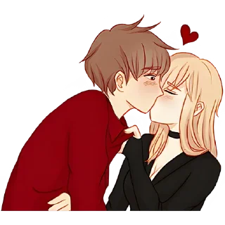 😘 emoji Love is in the air and it's big! @bebyimyours @Sia_sis1 Telegram sticker 11 of 83