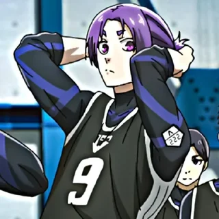 😕 emoji Mikage Reo Telegram sticker 5 of 22