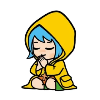 🙏 emoji Luce's blessing Telegram sticker 5 of 13