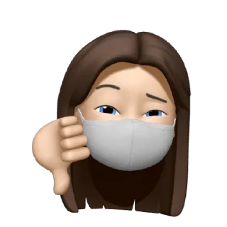 😷 emoji IOS STICKER @STICKERRPHIKESOT Telegram sticker 23 of 46