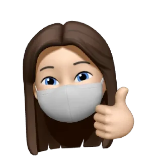😷 emoji IOS STICKER @STICKERRPHIKESOT Telegram sticker 22 of 46