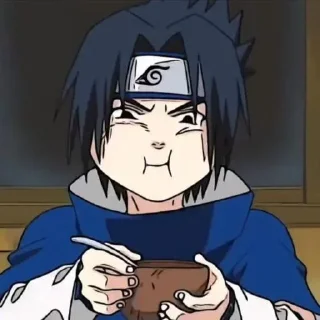 🍲 emoji Sasuka uchiha @Hanim1O Telegram sticker 15 of 120