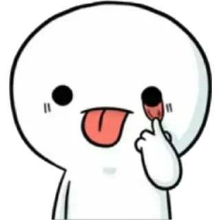 😜 emoji @inam_kun's sticky pack Telegram sticker 7 of 61
