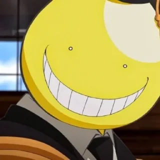 🍋 emoji @stikeranimex ➖ KORO SENSEI Telegram sticker 13 of 20