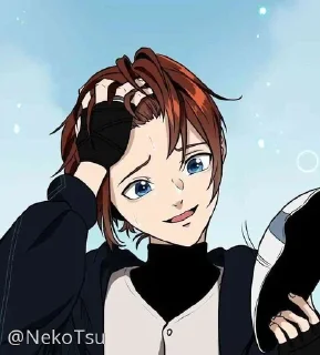 ⚡️ emoji Arthur Leywin || @NekoTsu Telegram sticker 7 of 80