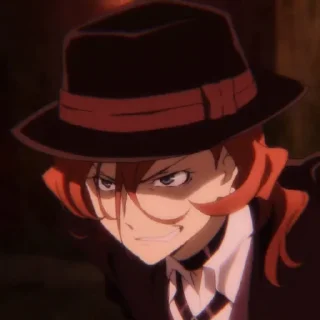 🧬 emoji Nakahara Chuuya ー @CYLSDIARYS Telegram sticker 6 of 42