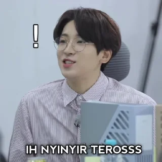 Sticker from memesebong @jeonhanyon