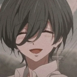 🍏 emoji ikuya kirishima  ;  @munguttikel Telegram sticker 12 of 30