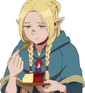 🍰 emoji Dungeon Meshi @AnimeLibrary_Stickers Telegram sticker 22 of 75