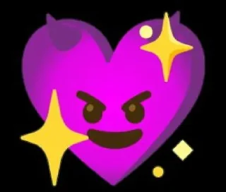 😈 emoji Stiker iblis ungu Telegram sticker 5 of 10
