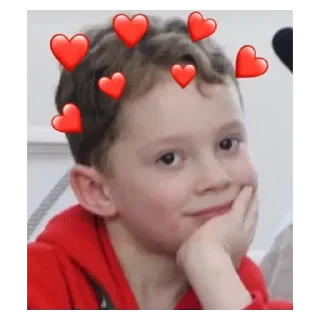 😍 emoji @world_of_friends11's_1 Telegram sticker 14 of 23