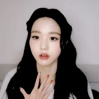 🐾 emoji ⋆ 𖦆 ִ  ۫  jang wonyoung ۫ ﹙ @sswetiejaֹ ﹚ ִ ۫  𖦆 ⋆ Telegram sticker 24 of 37