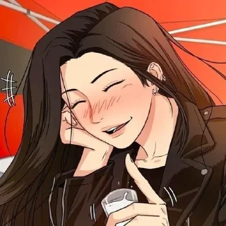 🖤 emoji 𝙸𝚁𝙸𝚂 Telegram sticker 17 of 37