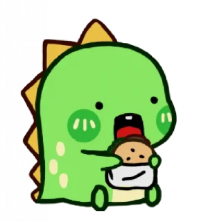 🦖 emoji chobosaurus @noustiker Telegram sticker 8 of 48