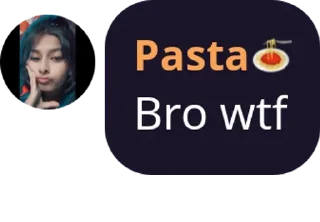 🤮 emoji 🍝Pasta Telegram sticker 16 of 17