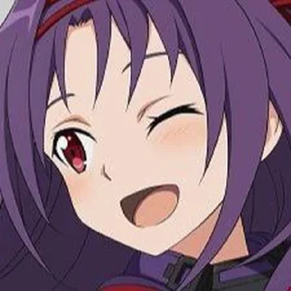☂ emoji Yuuki Konno @Twingklilstar Telegram sticker 11 of 20