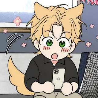 🦊 emoji Cain by @animesssticker Telegram sticker 10 of 31