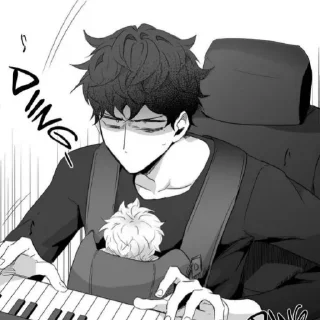 🎸 emoji Park dojin by @animesssticker Telegram sticker 23 of 31