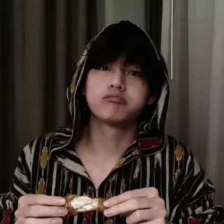 📎 emoji 𖤐⤸ taehyung by @stickernct Telegram sticker 23 of 30