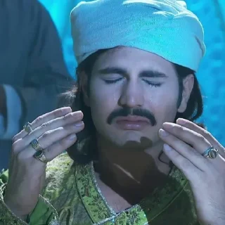 🤲 emoji jodha akbar🥰 @sohniverseric Telegram sticker 19 of 33