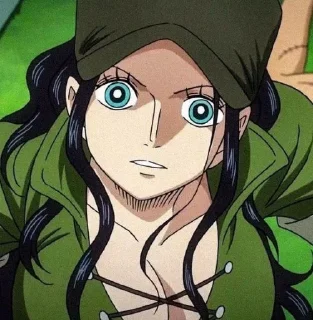 ☎ emoji Nico robin by @Y0NIGU Telegram sticker 15 of 31