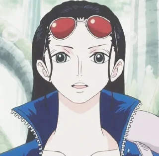 📚 emoji Nico Robin || by : @stickerrpwxsn Telegram sticker 9 of 12