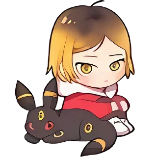🏐 emoji Haikyuu Chibi. 🏐 // @Anime_Sticker_noob Telegram sticker 20 of 112