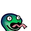 😱 emoji LIHKG Snake HD @lihkg_official Telegram sticker 13 of 27