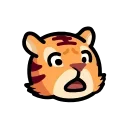 😯 emoji LIHKG Tiger HD @lihkg_official Telegram sticker 14 of 30