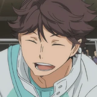 👑 emoji oikawa tooru @INSCMNIAC Telegram sticker 12 of 50