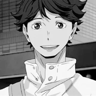 Sticker from oikawa tooru @animestickerpcks