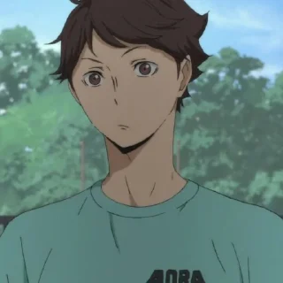 👑 emoji oikawa tooru @INSCMNIAC Telegram sticker 7 of 50