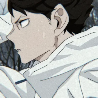 🖇️ emoji oikawa tooru @stickerkeep Telegram sticker 5 of 40