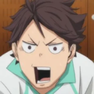 👑 emoji oikawa tooru @INSCMNIAC Telegram sticker 17 of 50