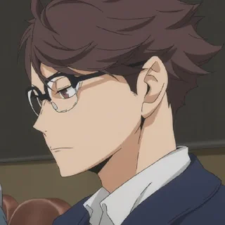 👑 emoji oikawa tooru @INSCMNIAC Telegram sticker 16 of 50