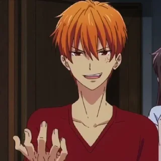 ⛓ emoji Kyo Sohma @nexunussq @rintanghye Telegram sticker 8 of 95
