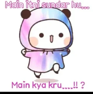 ❤️ emoji CUTE BEAR BY @stickers_wld Telegram sticker 19 of 43