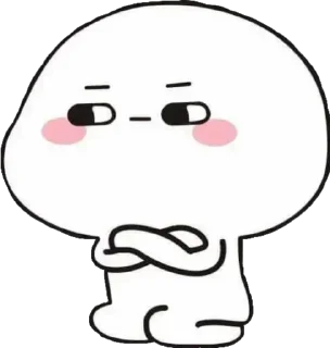 🙄 emoji CUTE BEAR BY @stickers_wld Telegram sticker 21 of 43