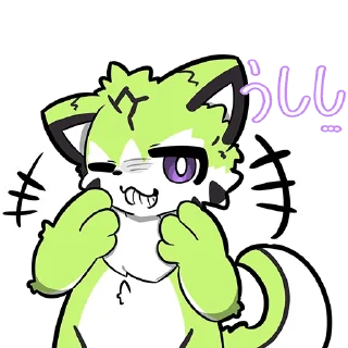 🫢 emoji スイカスタンプ🍉 Telegram sticker 6 of 17