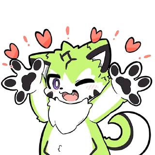 😍 emoji スイカスタンプ🍉 Telegram sticker 7 of 17