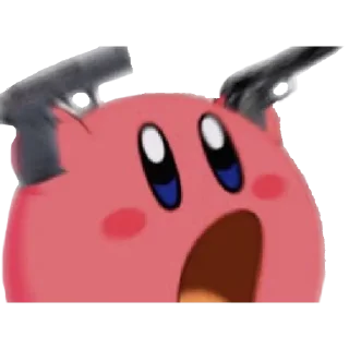 🔫 emoji kirby Telegram sticker 22 of 43
