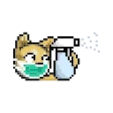 ✋ emoji LIHKG Dog PX @lihkg_official Telegram sticker 21 of 47