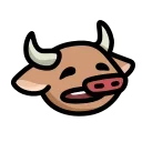 😅 emoji LIHKG Cow HD @lihkg_official Telegram sticker 5 of 34