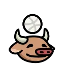 🏐 emoji LIHKG Cow HD @lihkg_official Telegram sticker 21 of 34