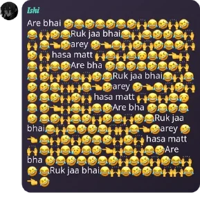 😑 emoji Heavy Comedy Pack | @itzprayag Telegram sticker 9 of 21