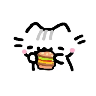 😋 emoji Nerd Cat Telegram sticker 20 of 120