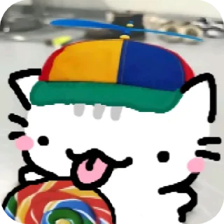 😋 emoji Nerd Cat Telegram sticker 8 of 120