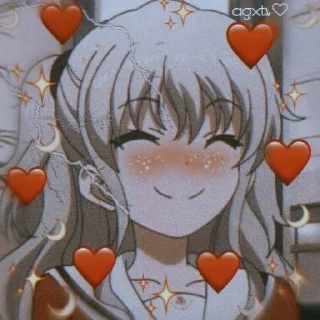 🥰 emoji Kawaii peck by @callmesenpaibish Telegram sticker 10 of 52
