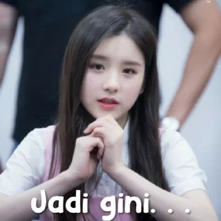 💃 emoji @GANTENGMENAWAN — HEEJIN༊*·˚ . Telegram sticker 10 of 22